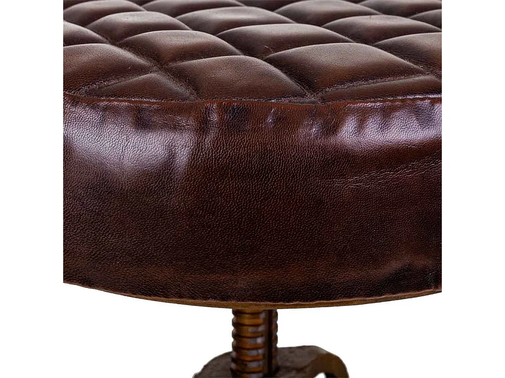 Tabouret en métal 36x36x50h