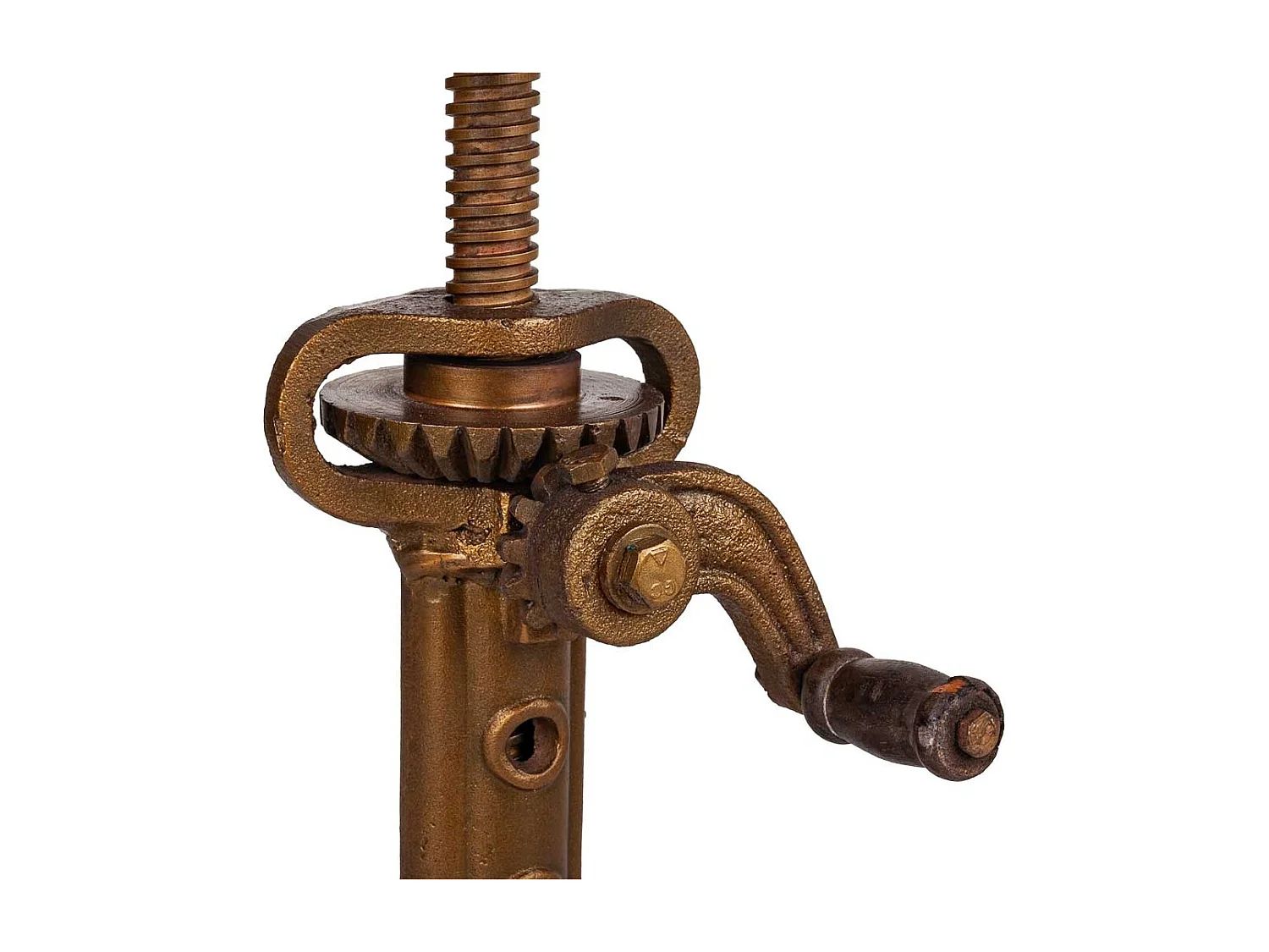 Tabouret en métal 36x36x50h