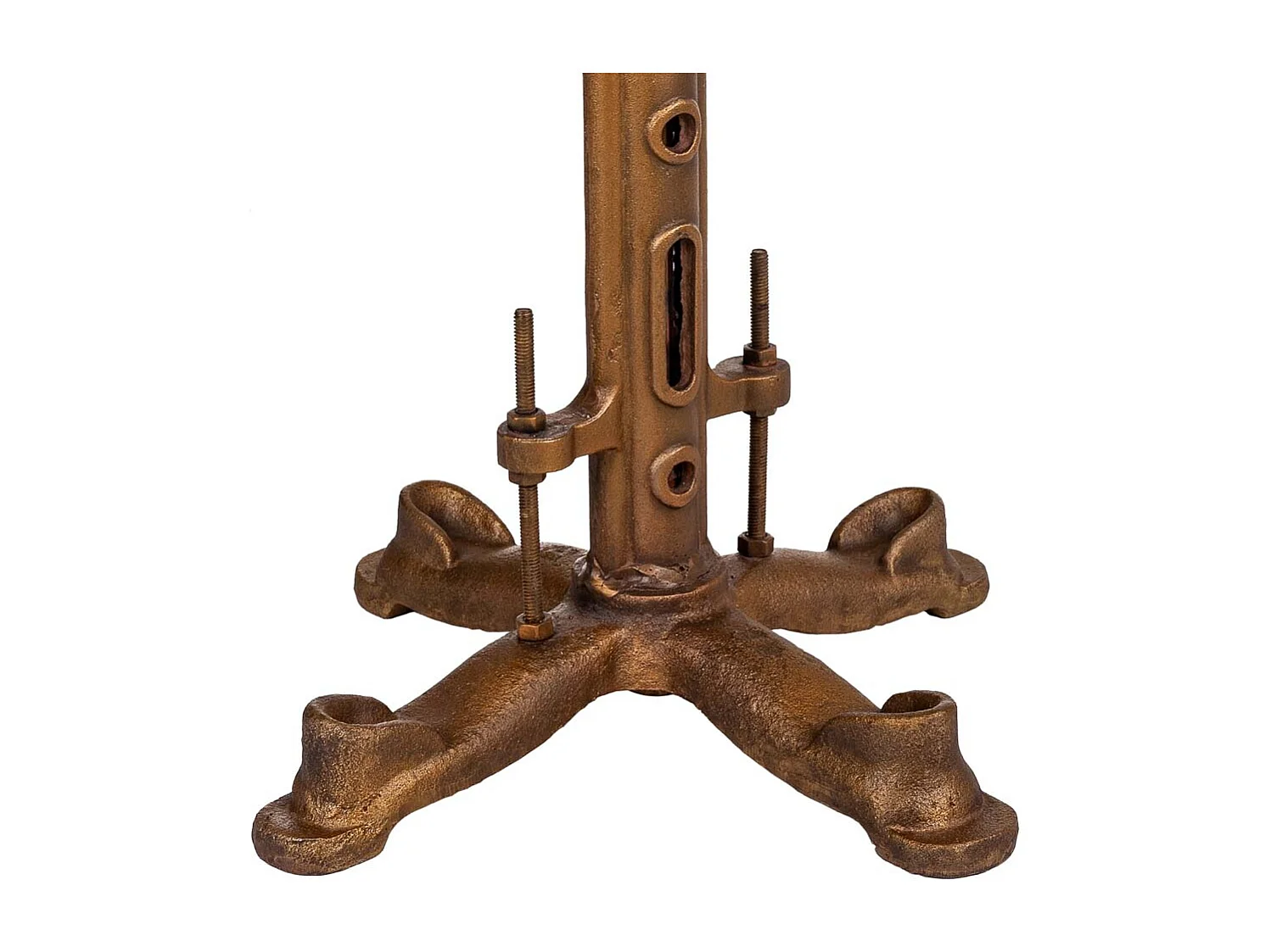 Tabouret en métal 36x36x50h