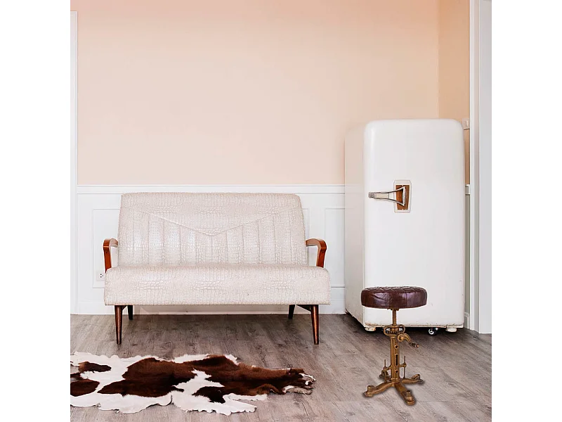 Metallhocker 36x36x50h cm