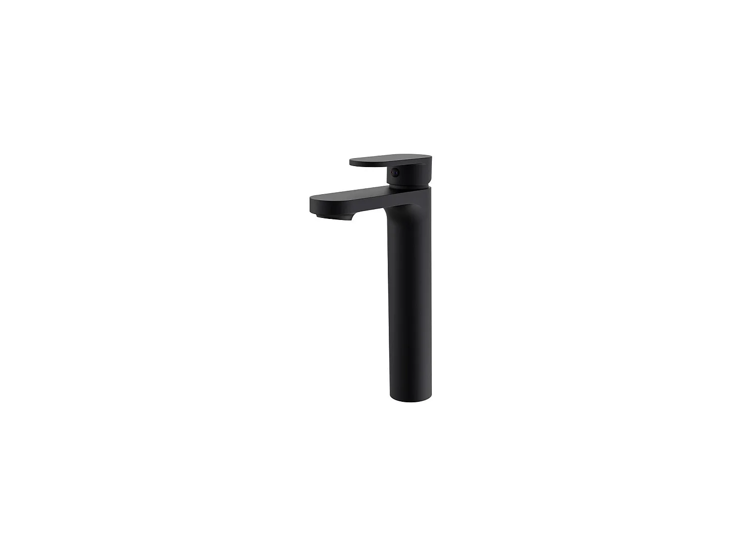 Enkele wastafelmeubelset 60 cm + wastafel + kraan + spiegel + SORRENTO kolom