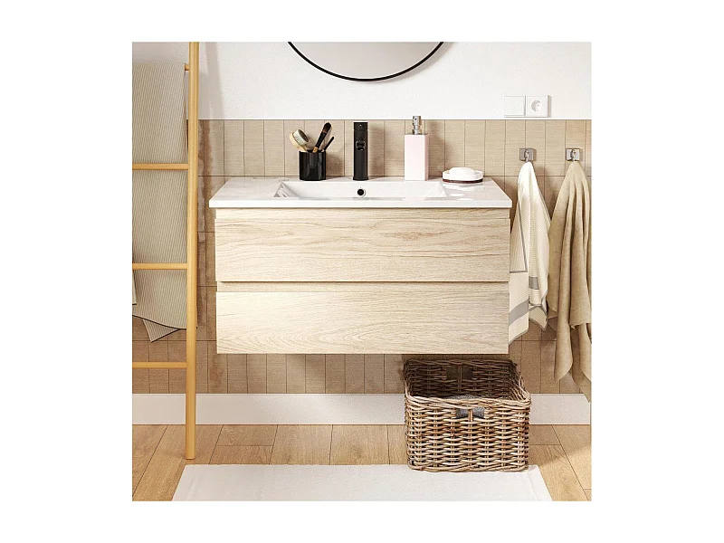 Enkele unit + spoelbak + SORRENTO kraan