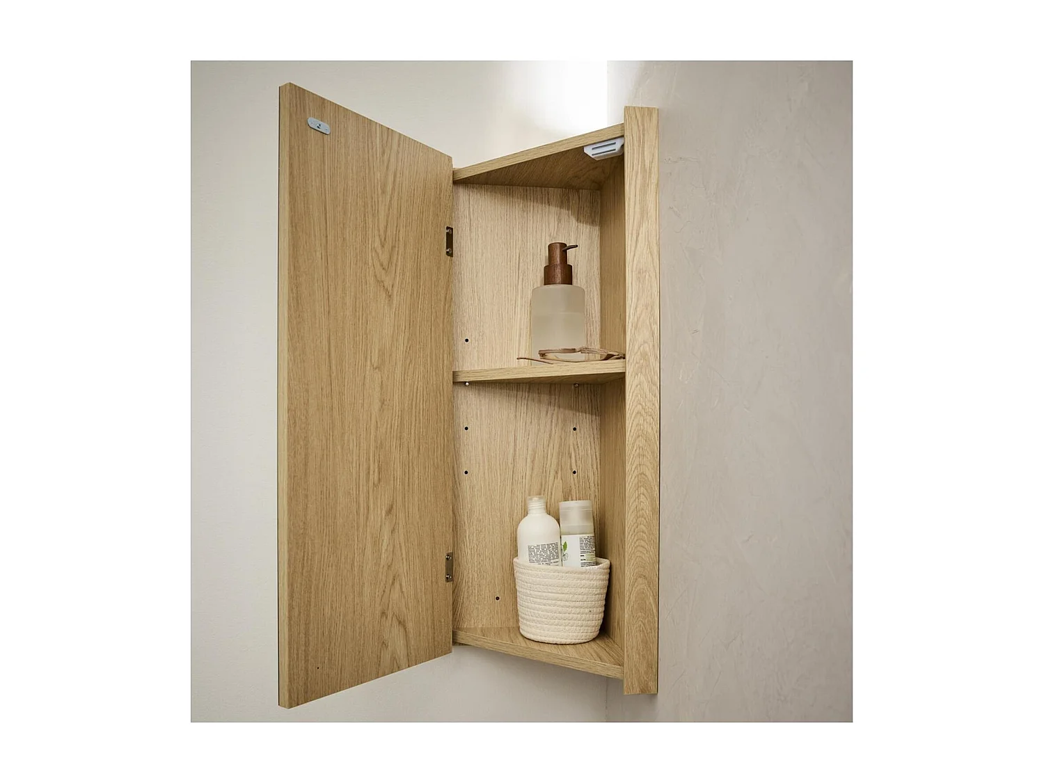 Mobile lavabo angolare + lavabo + rubinetto + mobiletto angolare SORRENTO