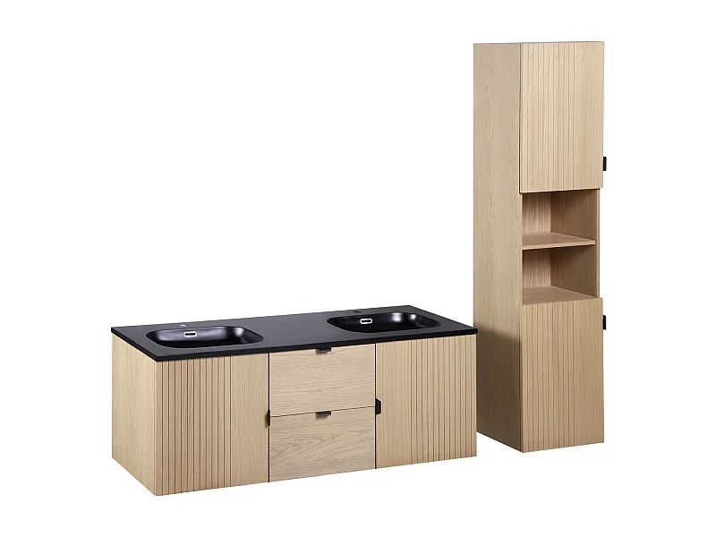 Doppelspüle + STUDIO-Säule