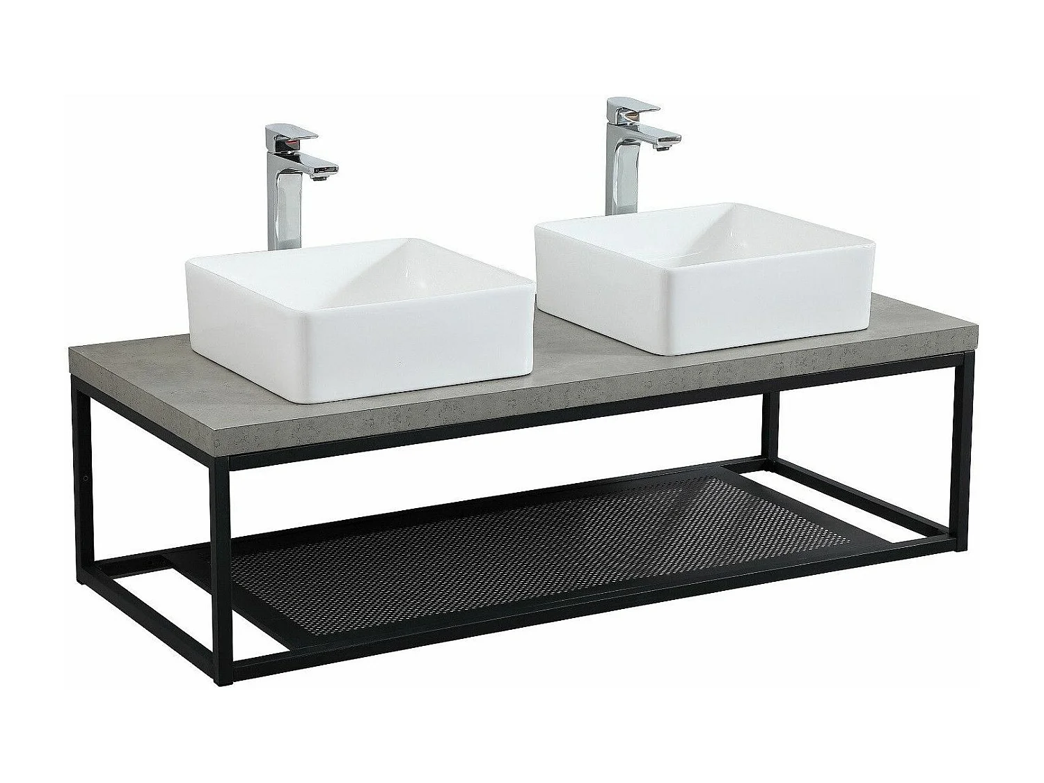 Mueble de lavabo doble de pared WILL