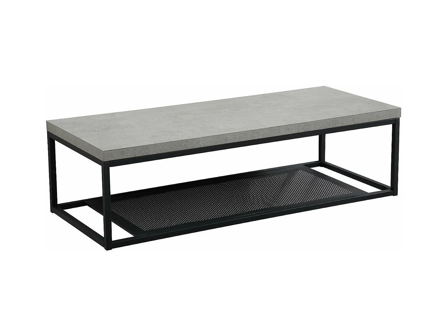 Plan de toilette suspendu pour vasque WILL - Ep. 3,8cm L120 cm + Structure Métal Noir Mat