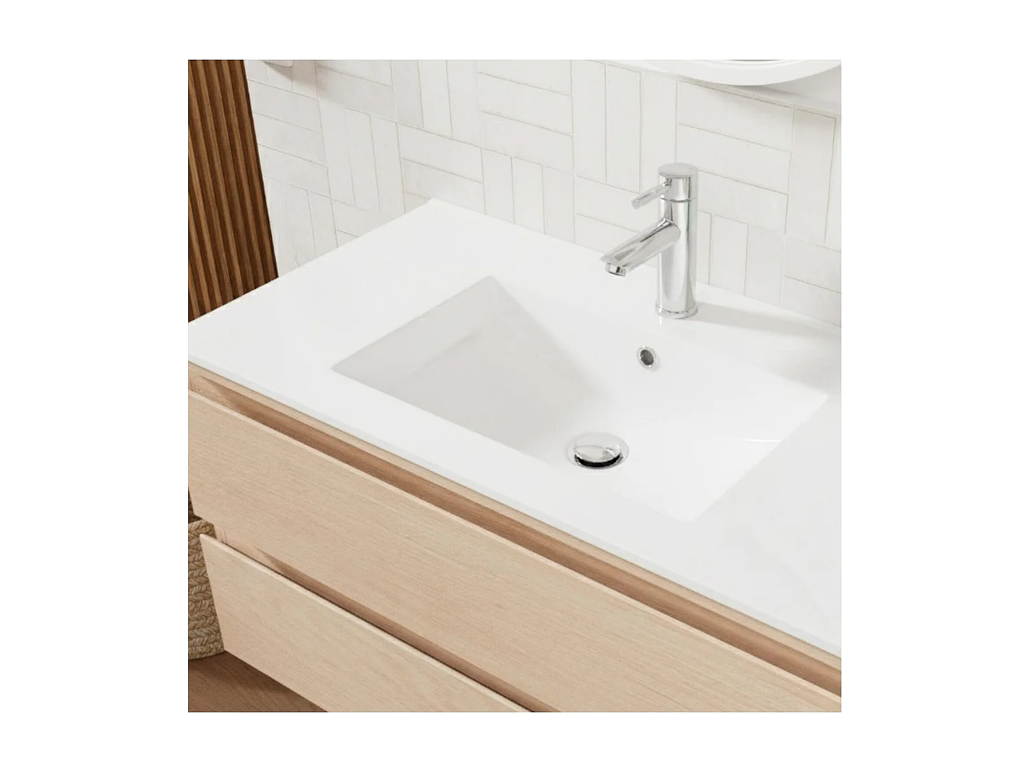 Einzelmöbel + Spüle + SORRENTO-Armatur