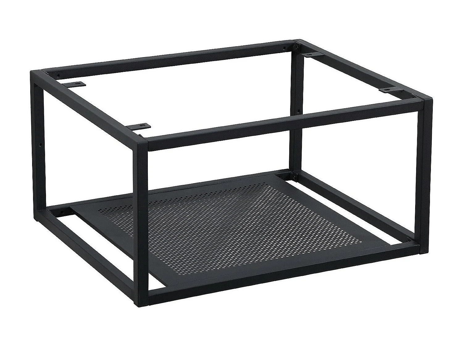 Structure métallique noir mat à suspendre - pour plan de toilette - 60 cm WILL