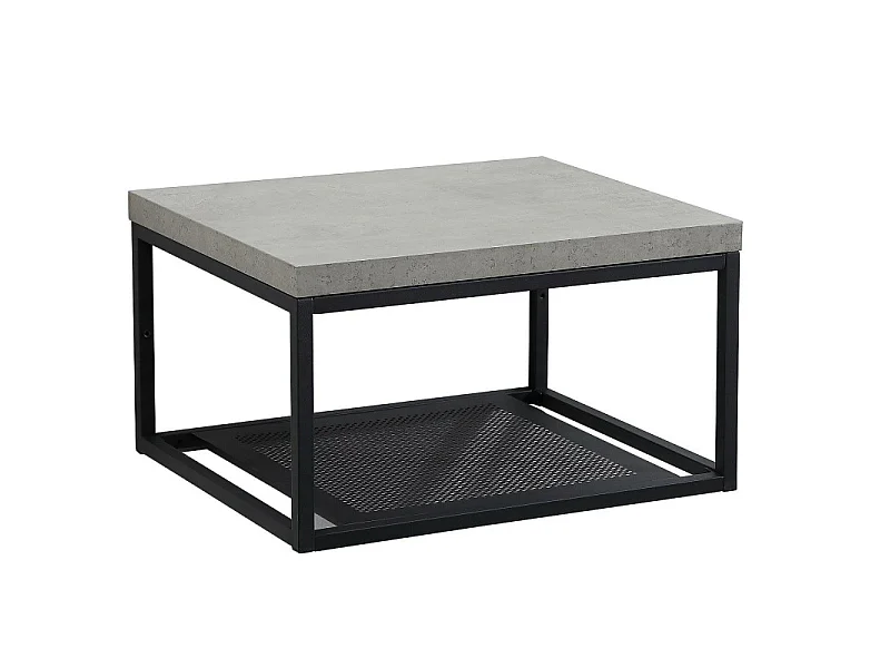 Structure métallique noir mat à suspendre - pour plan de toilette - 60 cm WILL