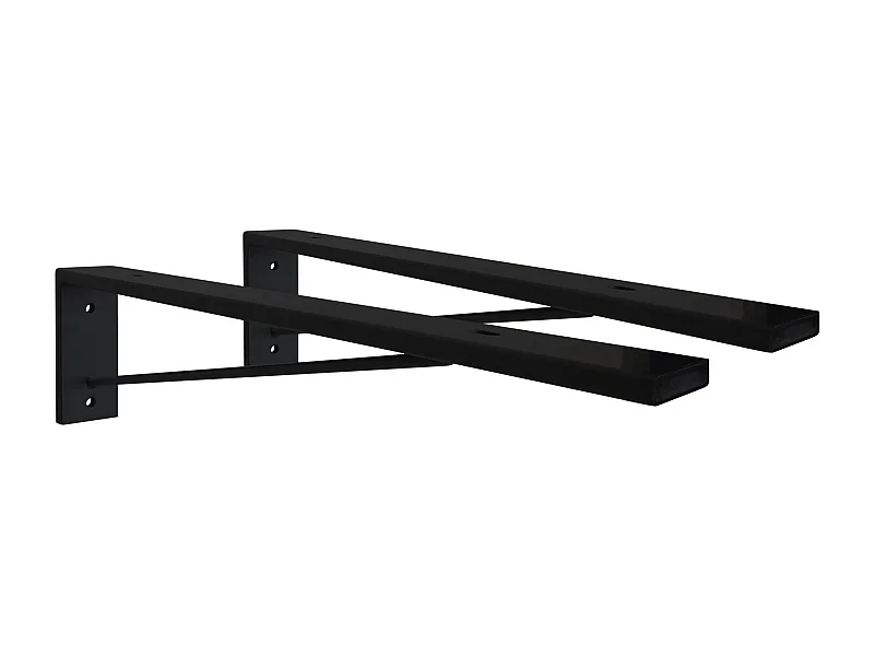 Set mit 2 unsichtbaren WILL-Klammern