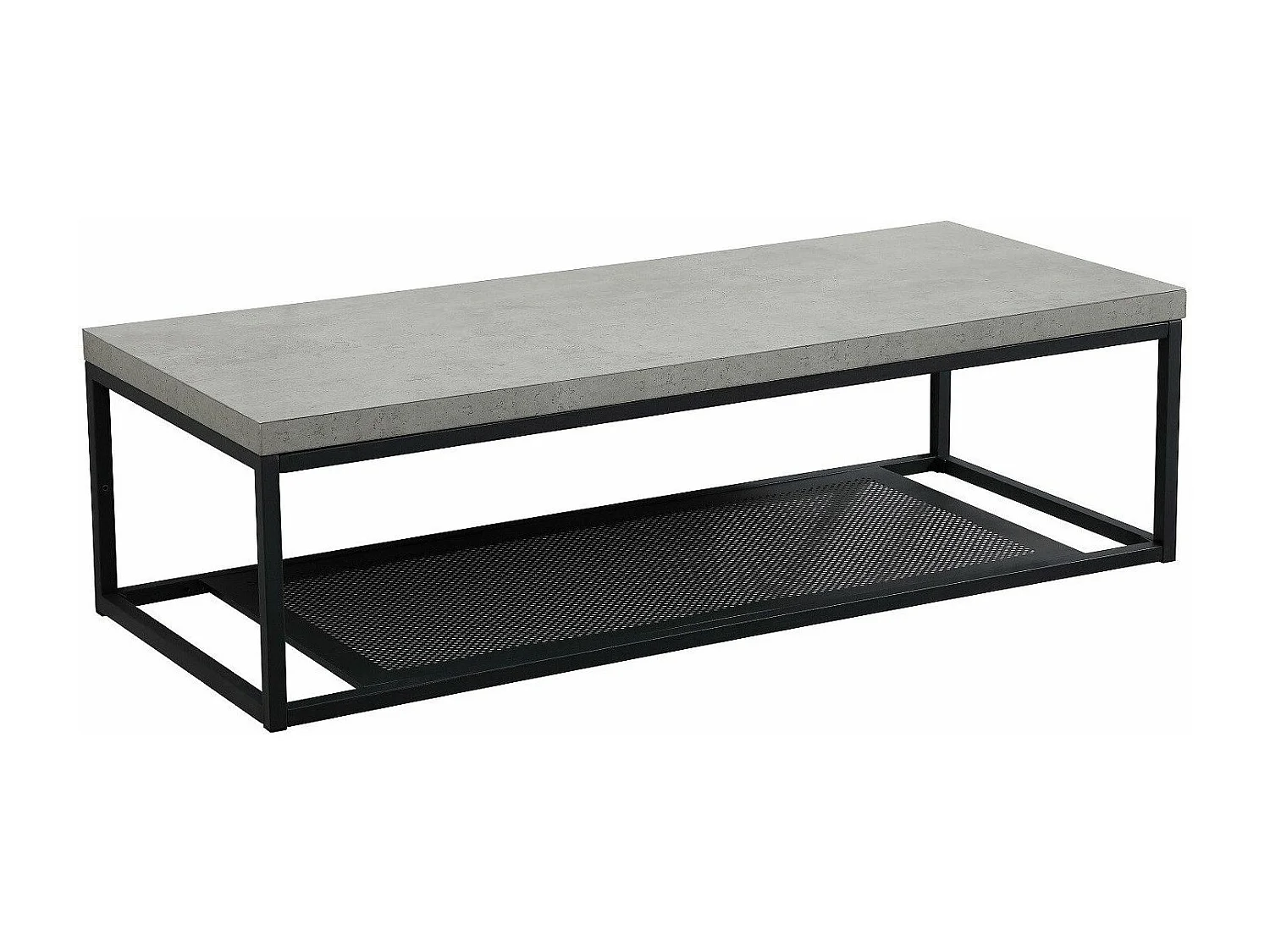 Structure métallique noir mat à suspendre - pour plan de toilette - 120cm WILL