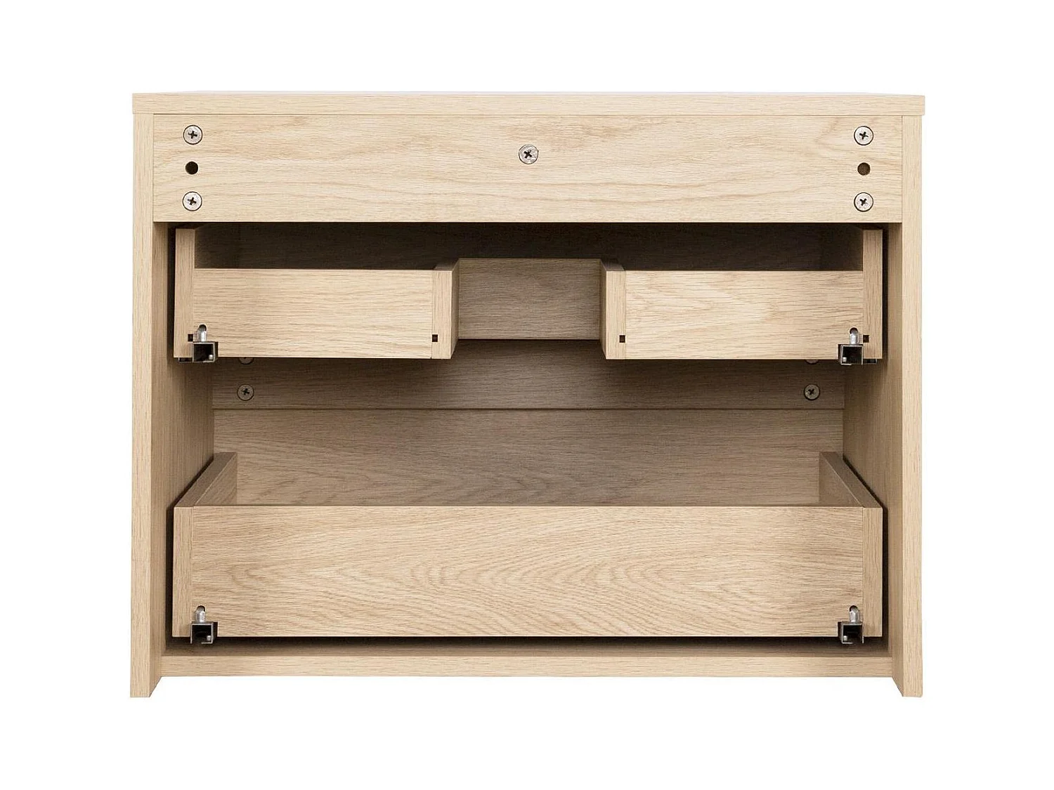 Ensemble meuble simple vasque 60 cm + vasque DIEGO + robinet ROB + miroir EMA