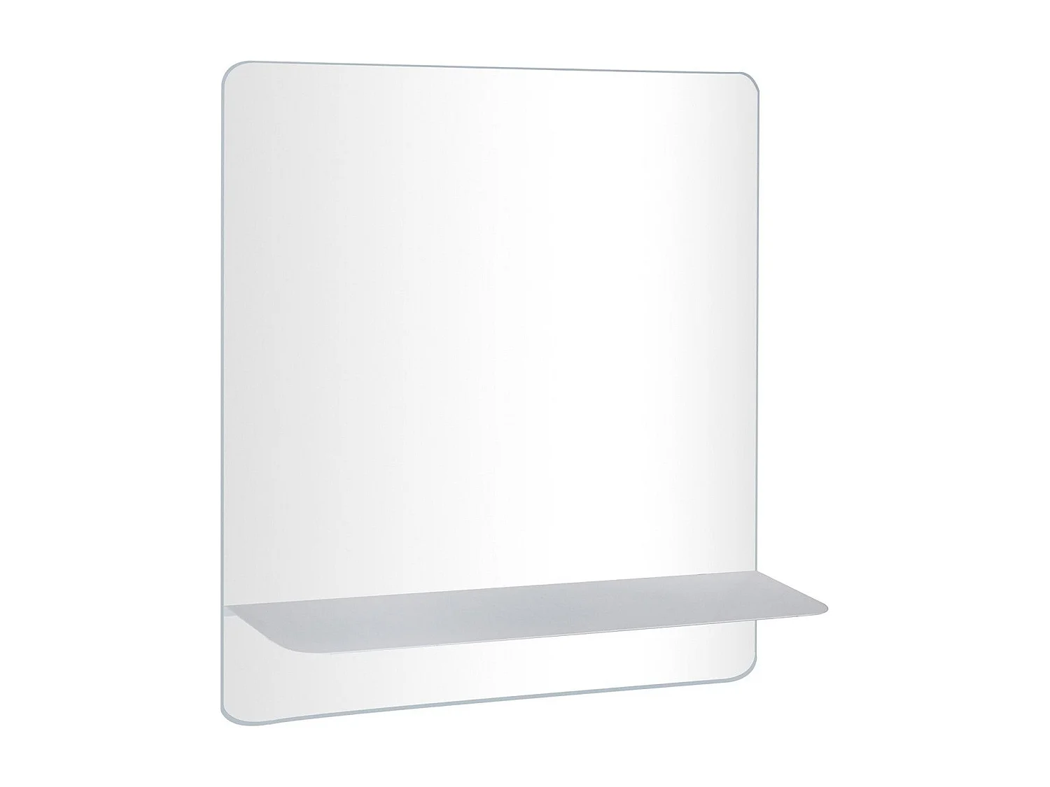 Meuble - Plan suspendu 120 cm + 2 Vasques + 2 Miroirs + Equerres porte serviettes - WILL