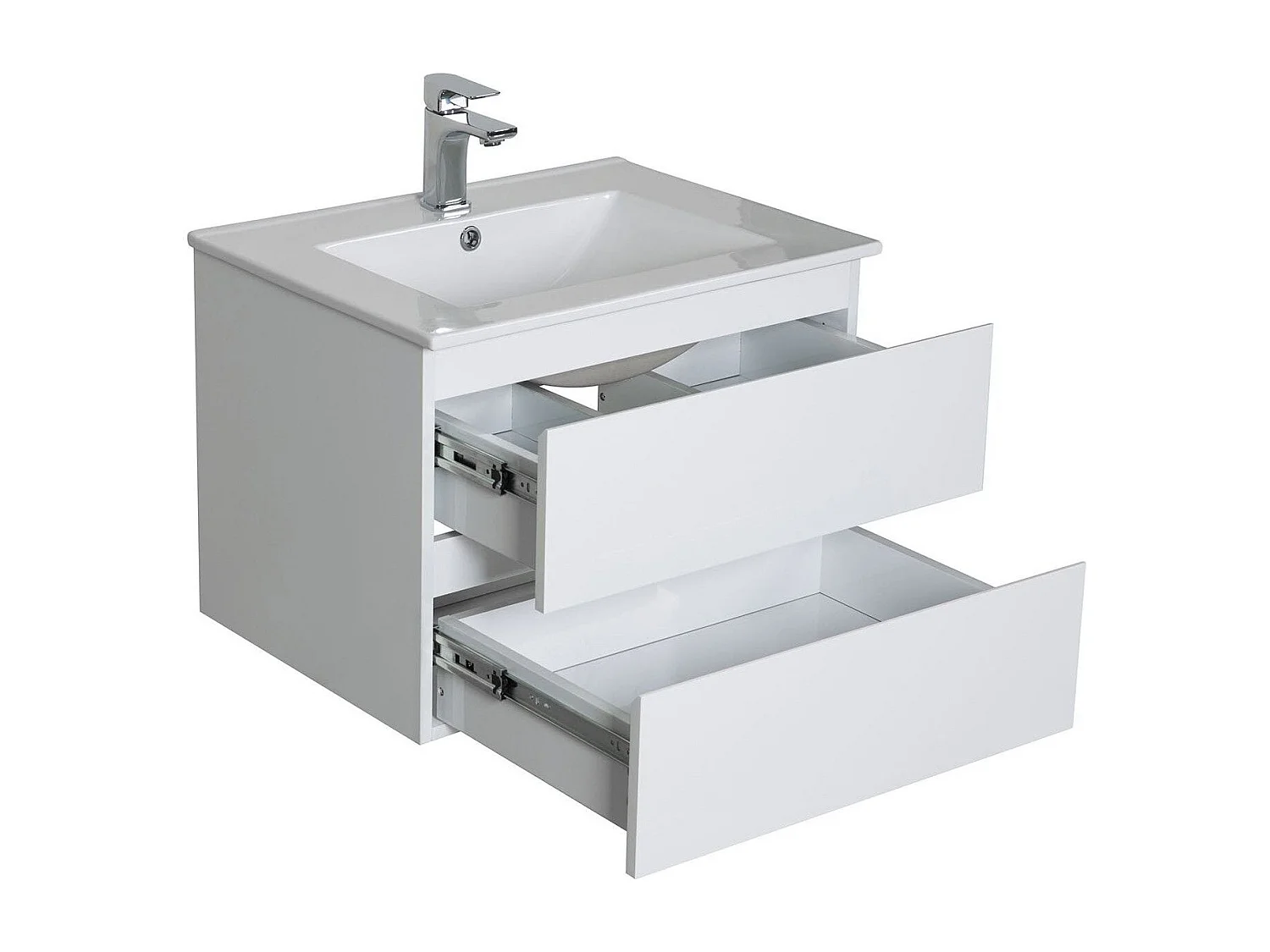 Doppelwaschtisch + Waschbecken + SORRENTO-Säule