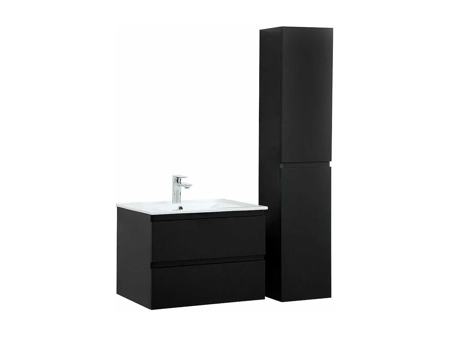 Enkele unit + wastafel + SORRENTO kolom