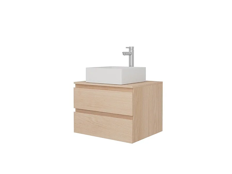 Enkele spoelbakset 60cm + wastafel + SORRENTO kraan