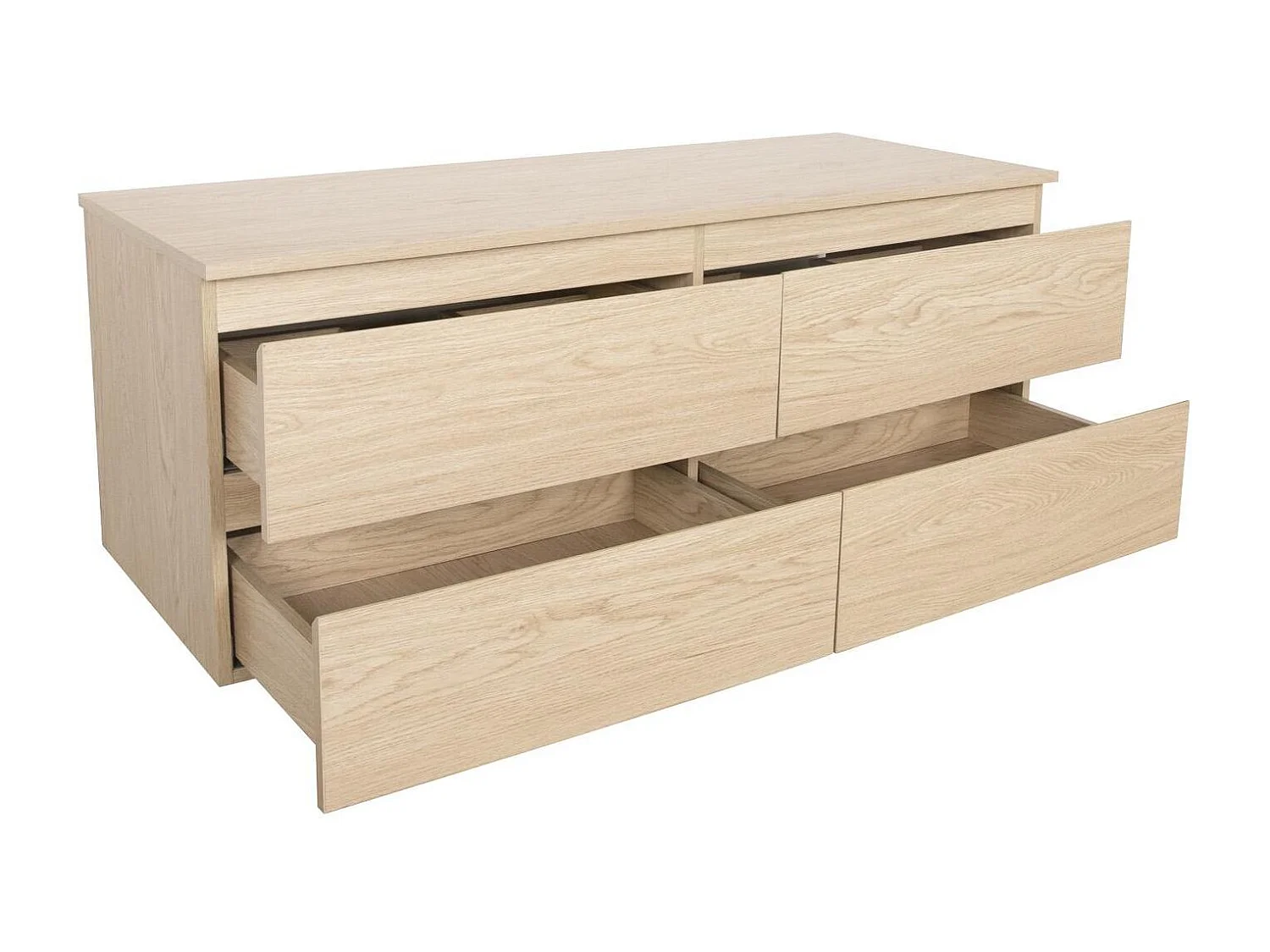 SORRENTO 120 cm Wand-Doppelwaschbecken