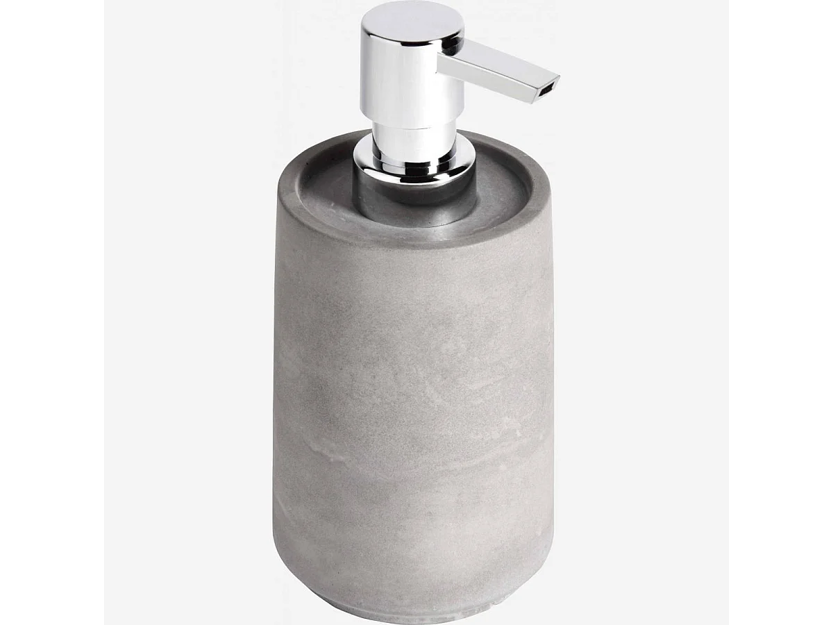 Habitat - Distributeur de savon en béton - Gris - Foam
