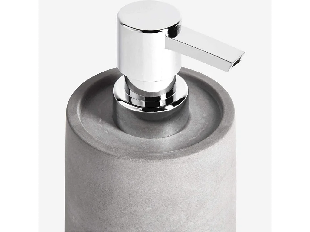 Habitat - Distributeur de savon en béton - Gris - Foam