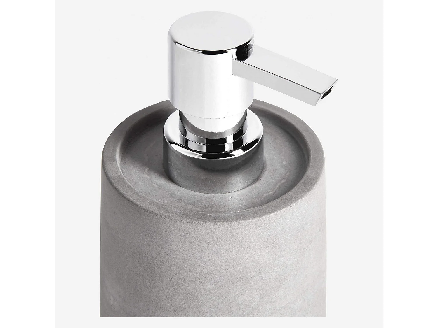 Habitat - Distributeur de savon en béton - Gris - Foam