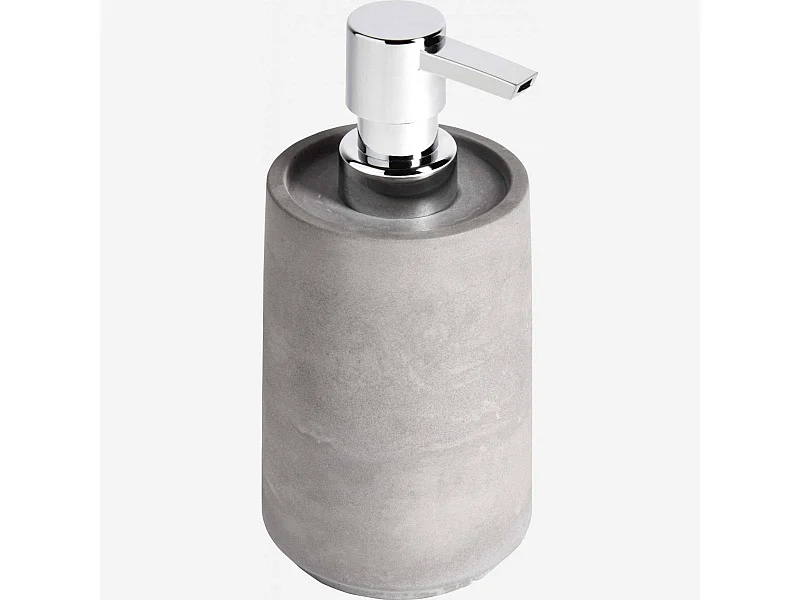 Habitat - Distributeur de savon en béton - Gris - Foam