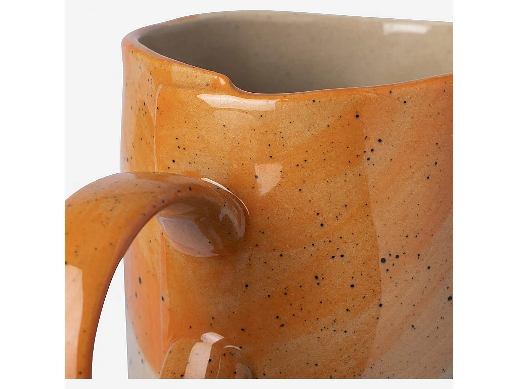 Habitat - Mug en faïence - 350 ml - Orange (Lot de 6) - Aliona