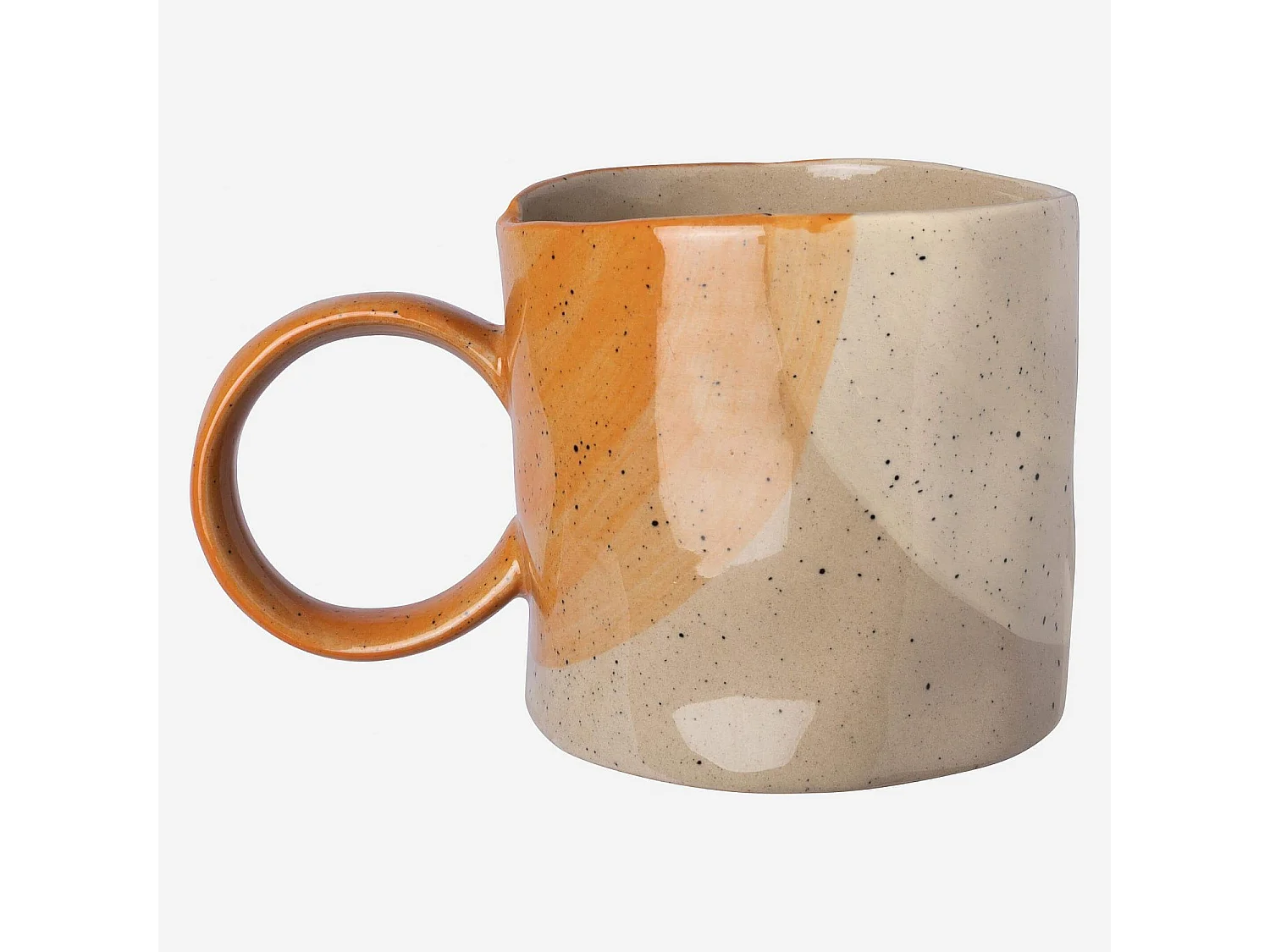 Habitat - Mug en faïence - 350 ml - Orange (Lot de 6) - Aliona