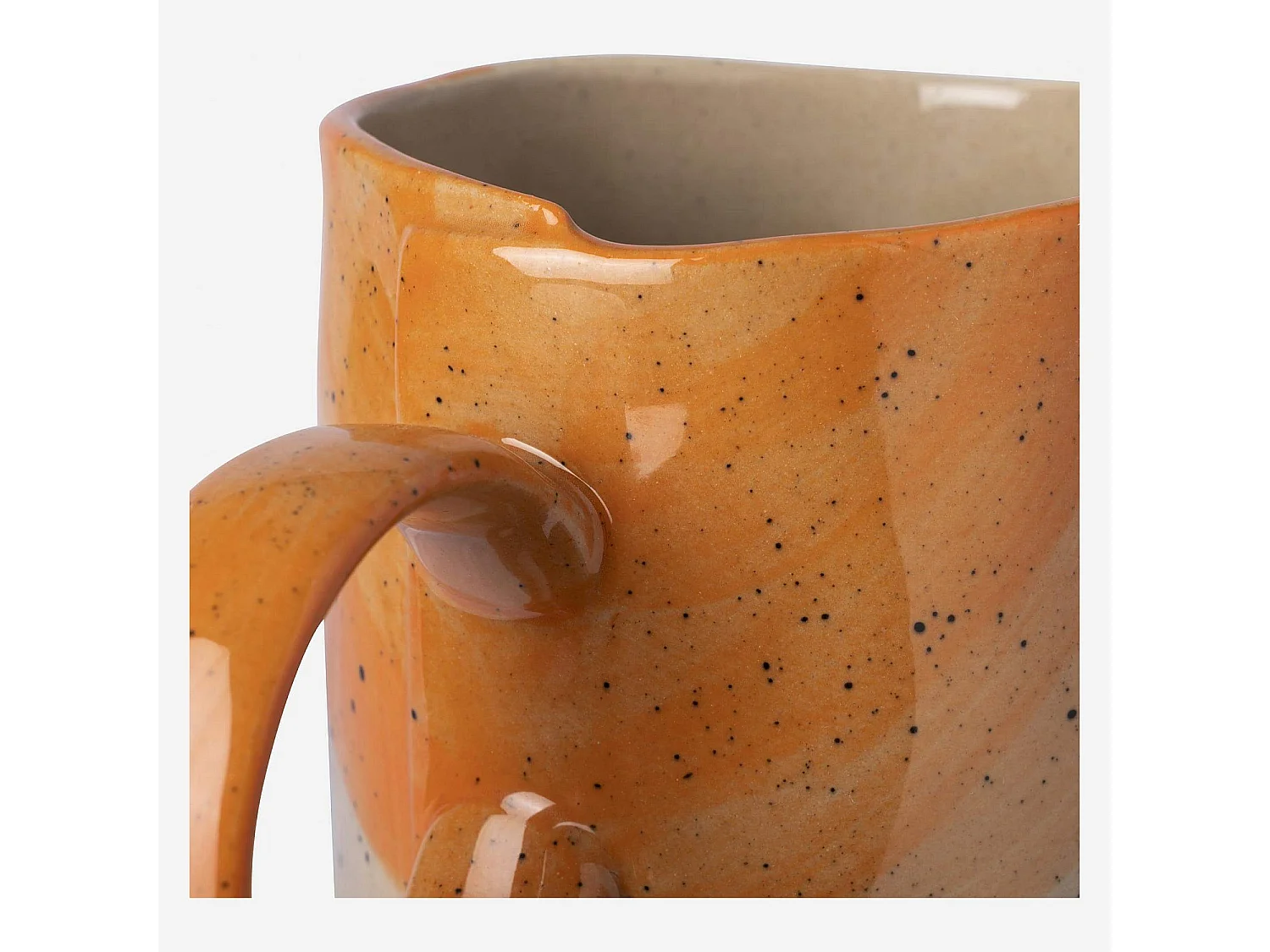 Habitat - Mug en faïence - 350 ml - Orange (Lot de 6) - Aliona