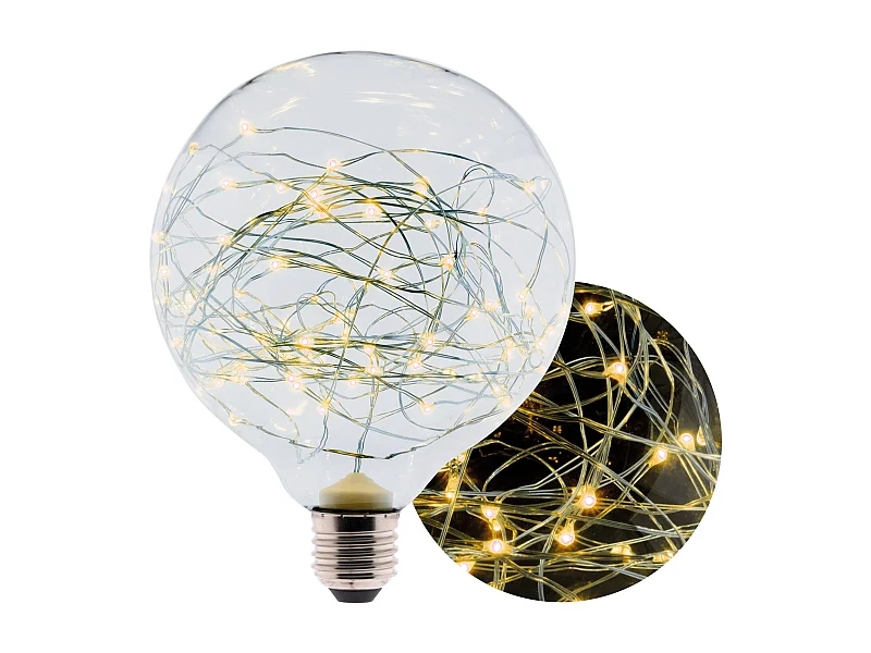 Ampoule LED Starry G125 - Jaune - Elexity