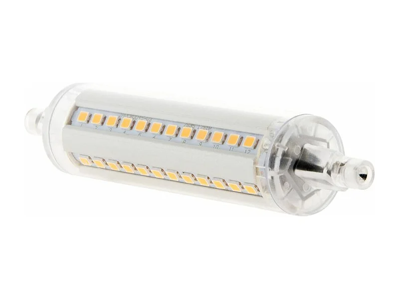 Ampoule LED Crayon R7S 8W - Blanc froid - 730lm 2700K - Elexity