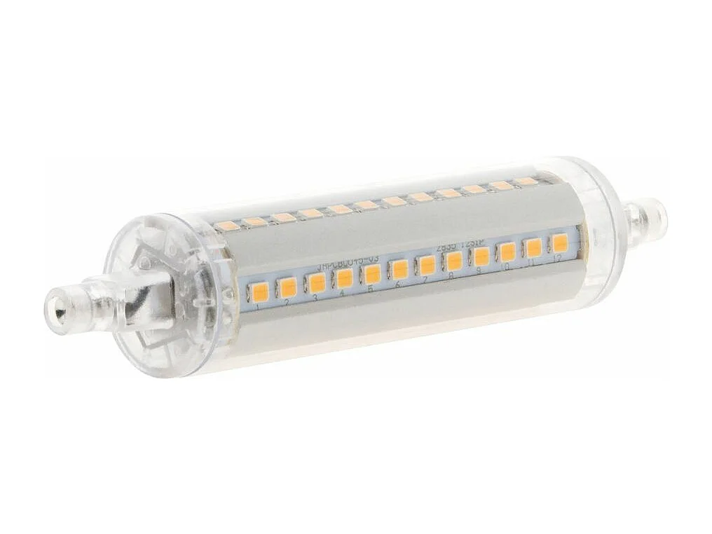 Ampoule LED Crayon R7S 8W - Blanc froid - 730lm 2700K - Elexity