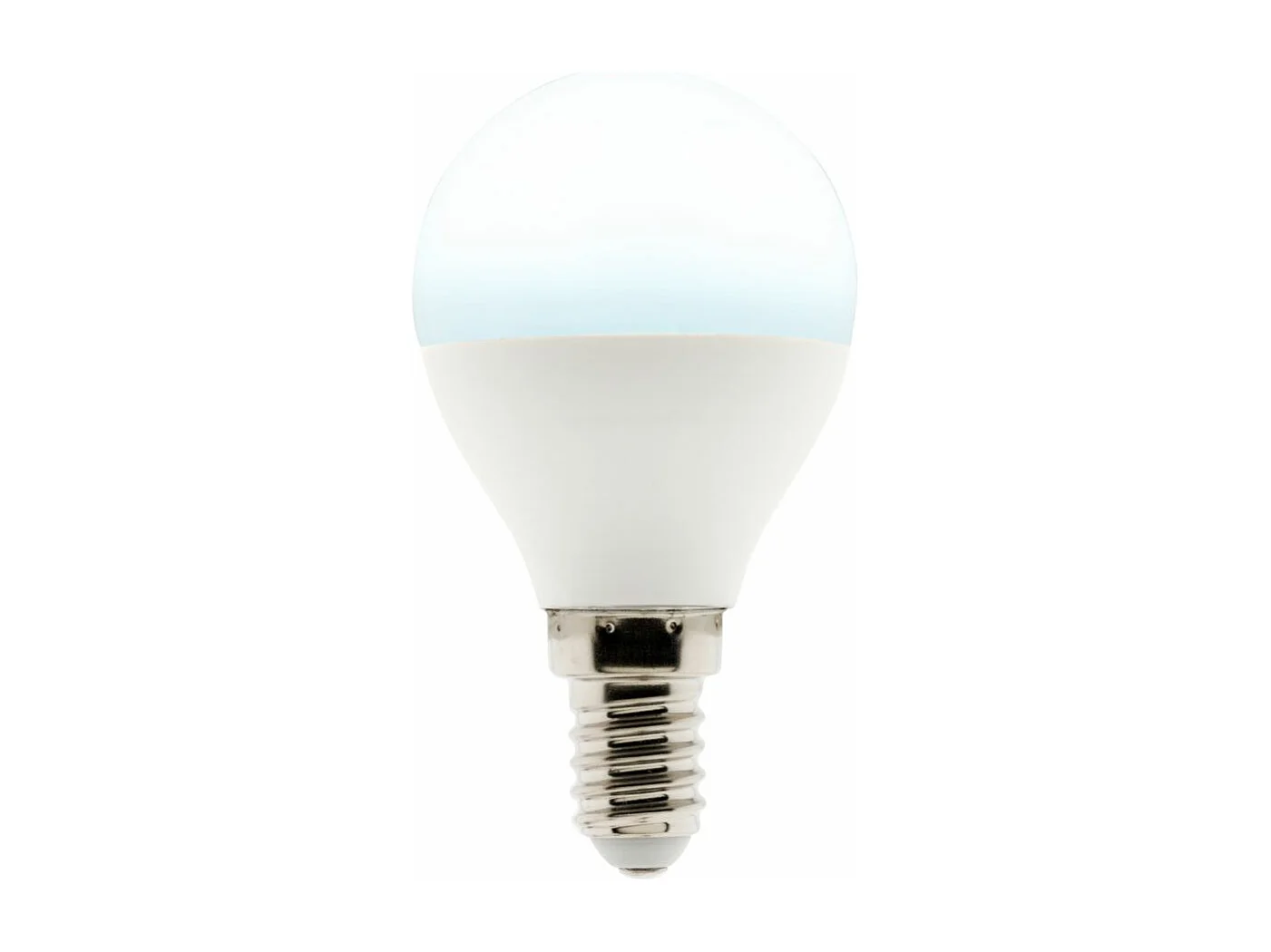 Ampoule LED Sphérique E14 - 5W - Blanc froid - 400lm - 6500K - Zenitech
