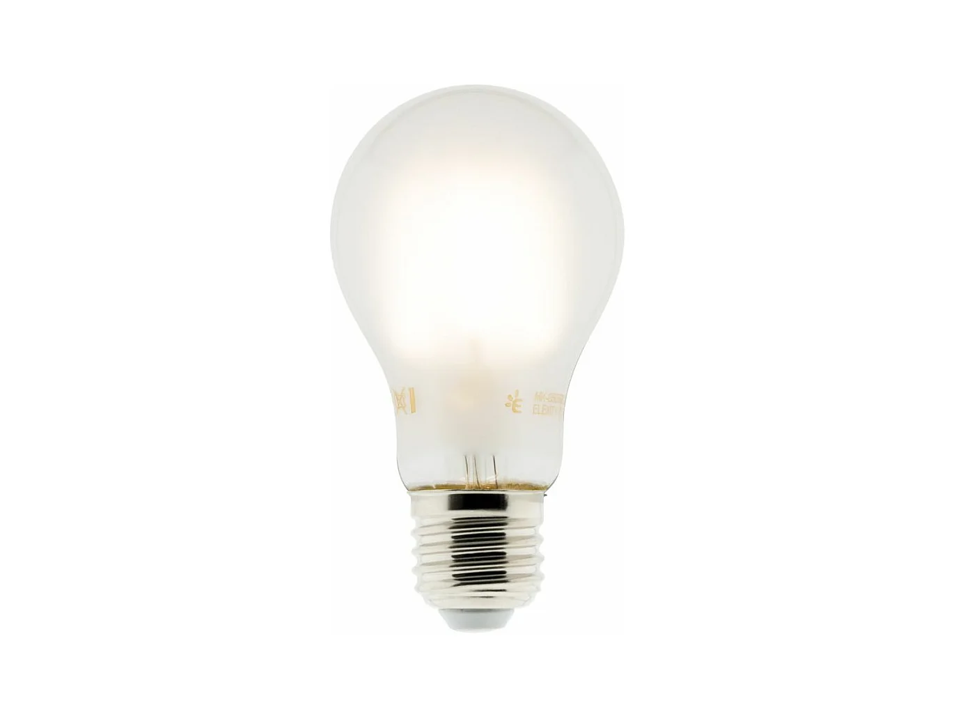 Ampoule déco filament LED E27 4W - Blanc chaud - 400lm 2700K  - Zenitech