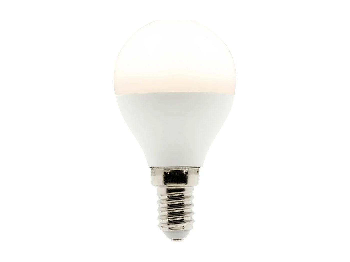 Ampoule LED sphérique E14 4,2W - Blanc chaud - 323lm 2700K  - Zenitech