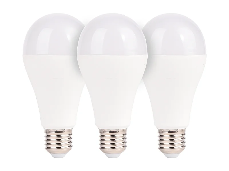 Lot de 3 Ampoules LED connectée (LuzE) E27 2700/6500K 1050lm 11W WiFi - Voltman