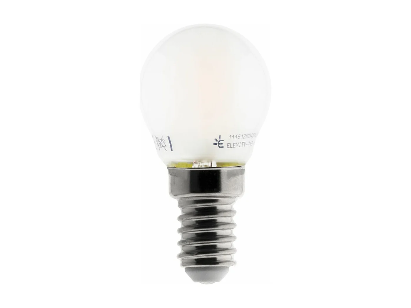 Ampoule déco filaments LED e E27 4W - Blanc chaud - 400lm 2700K - Zenitech