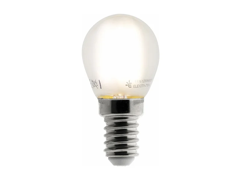Ampoule déco filaments LED e E27 4W - Blanc chaud - 400lm 2700K - Zenitech