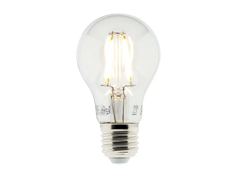 Ampoule déco filaments LED E27 4W - Blanc chaud - 470lm 2700K  - Zenitech