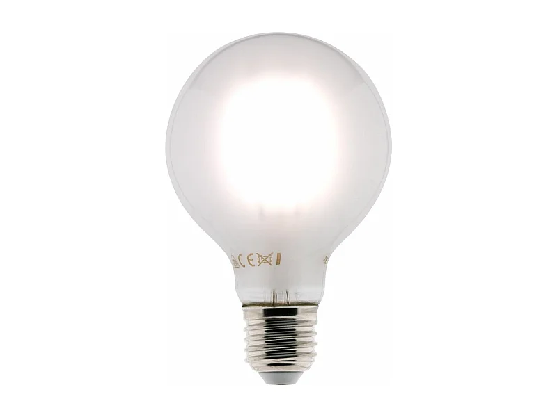 Ampoule déco e filaments LED E27 6W - Blanc chaud - 600lm 2700K  - Zenitech