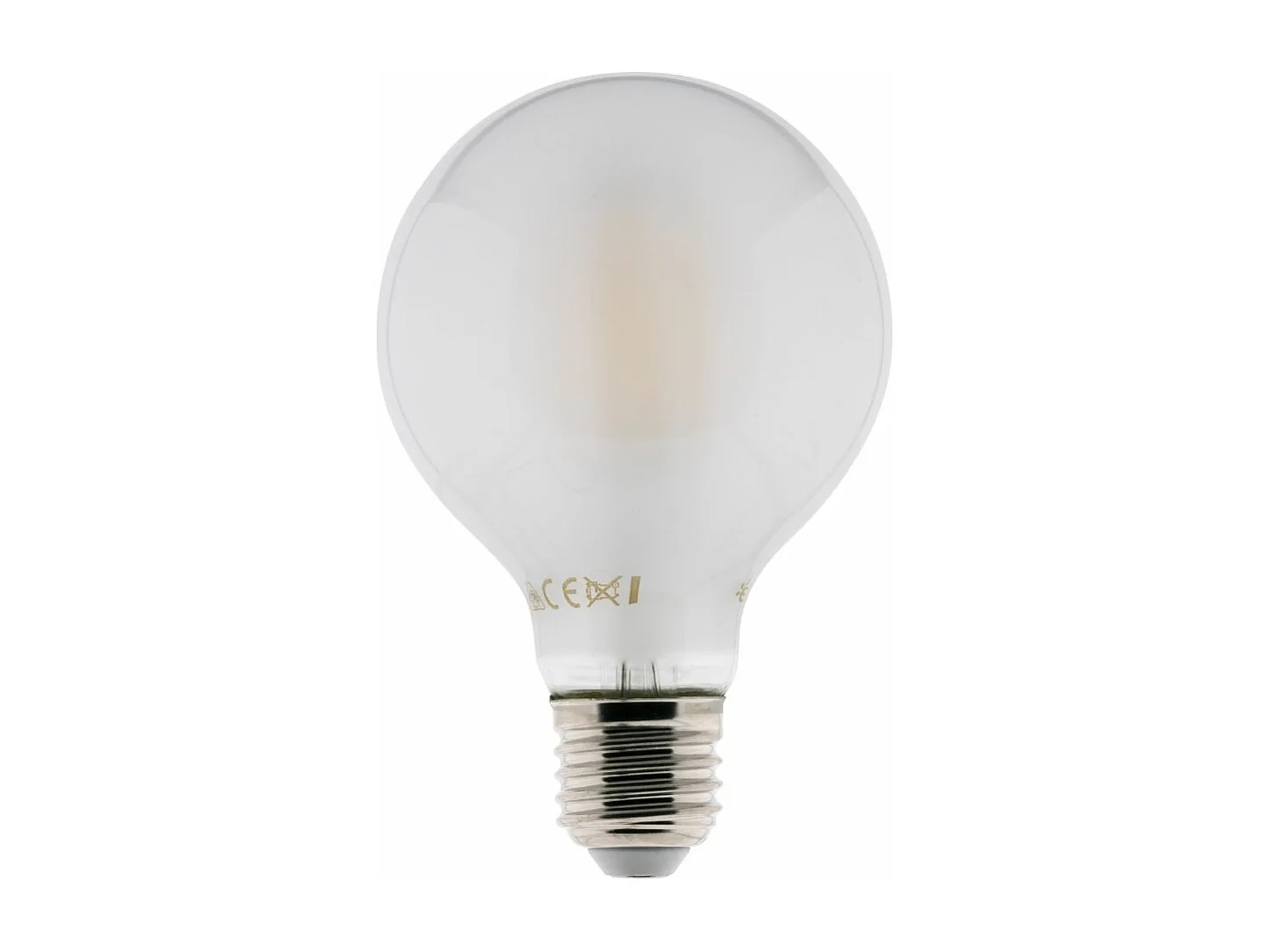 Ampoule déco e filaments LED E27 6W - Blanc chaud - 600lm 2700K  - Zenitech