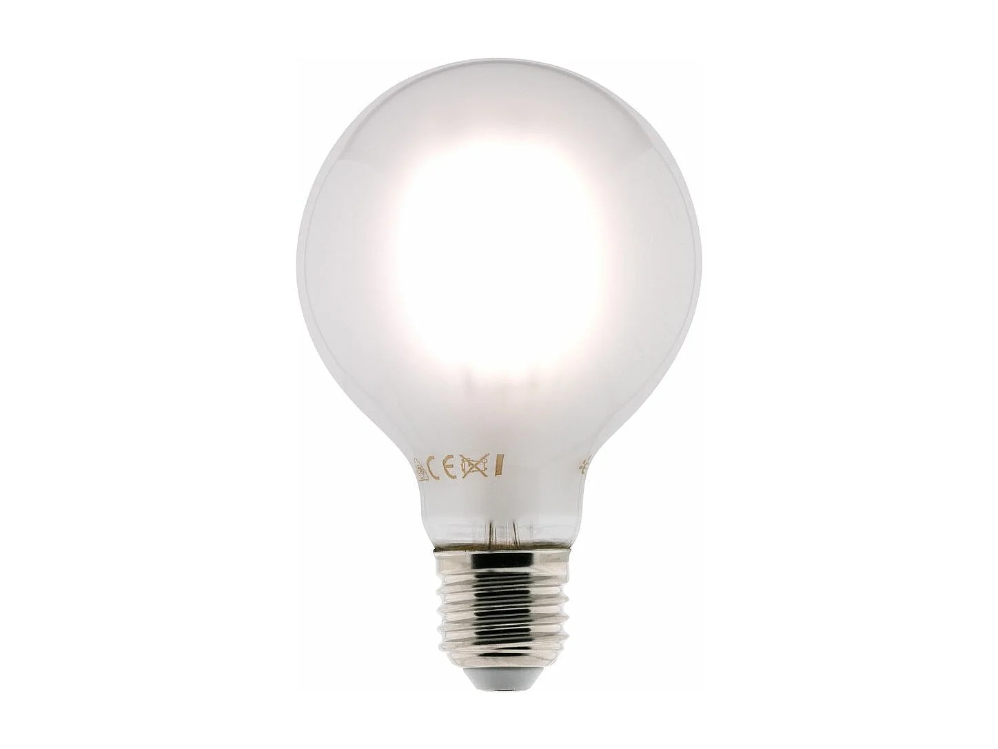Ampoule déco e filaments LED E27 6W - Blanc chaud - 600lm 2700K  - Zenitech