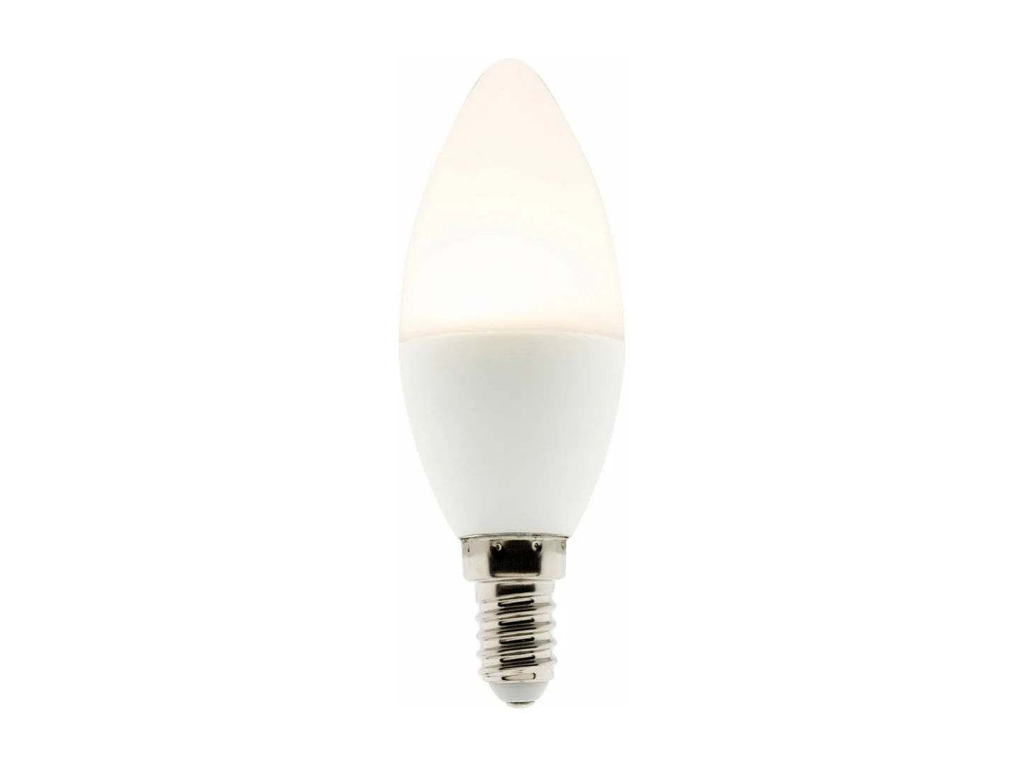 Ampoule LED E14 flamme 5,2W - Blanc chaud - 470lm 2700K  - Zenitech