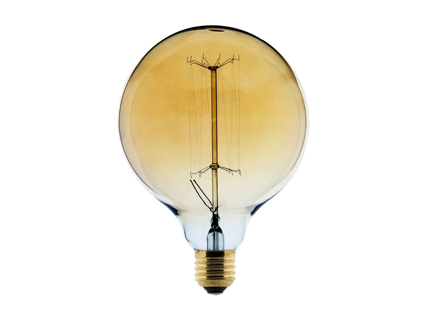 Ampoule déco filament carbone Globe Ø125mm E27 - Elexity