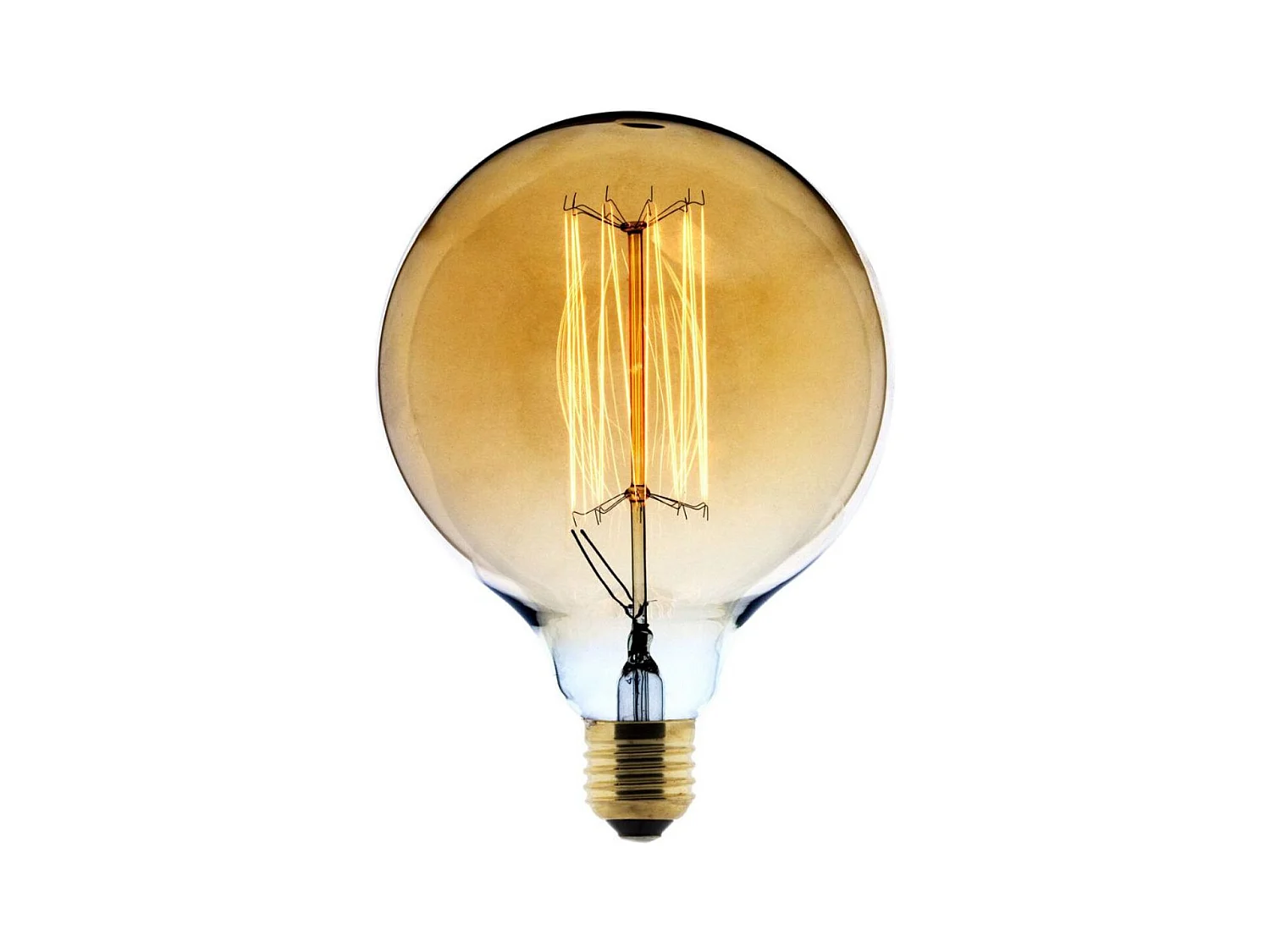 Ampoule déco filament carbone Globe Ø125mm E27 - Elexity