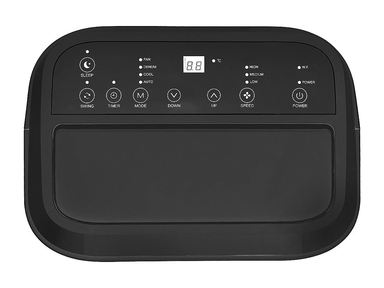 Climatiseur mobile connecté réversible 3500W 360m³/h - Noir - Predator