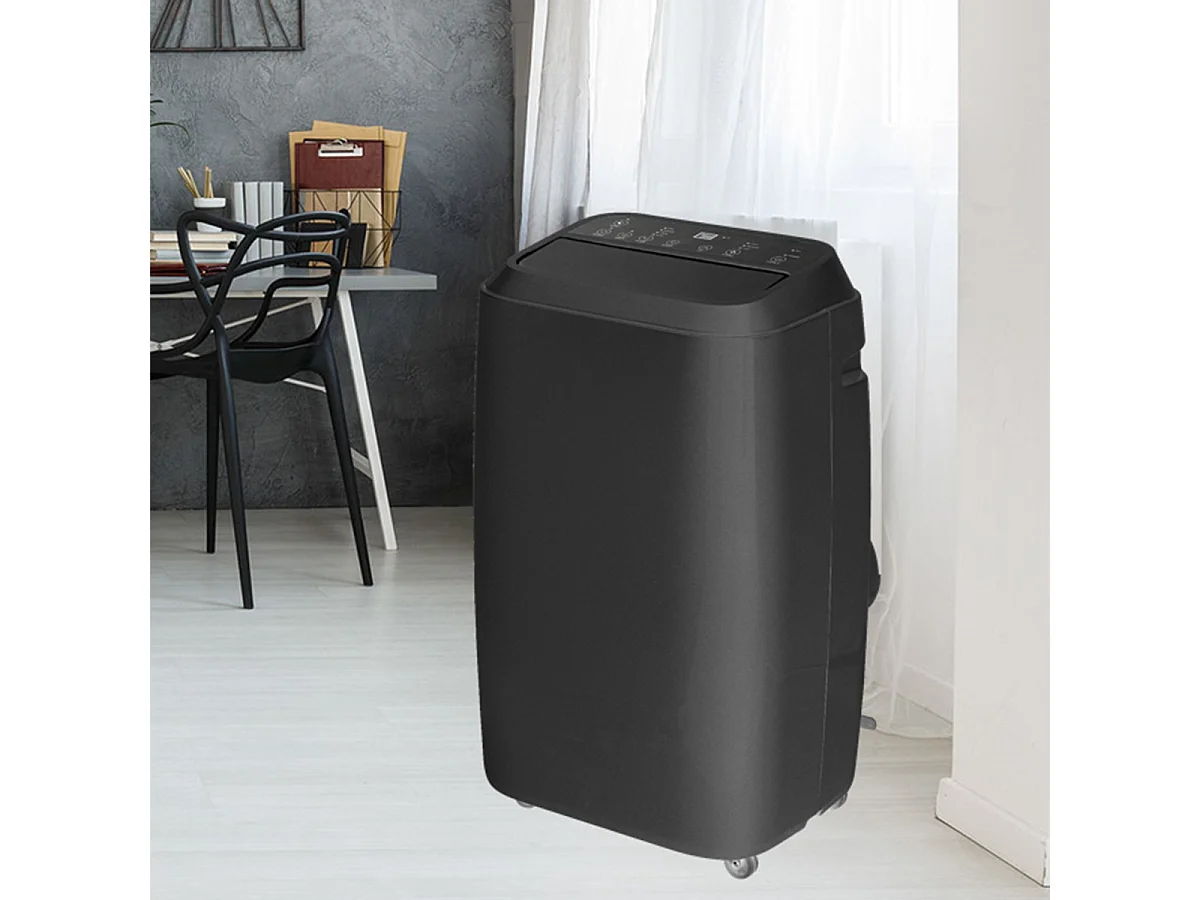 Climatiseur mobile connecté réversible 3500W 360m³/h - Noir - Predator