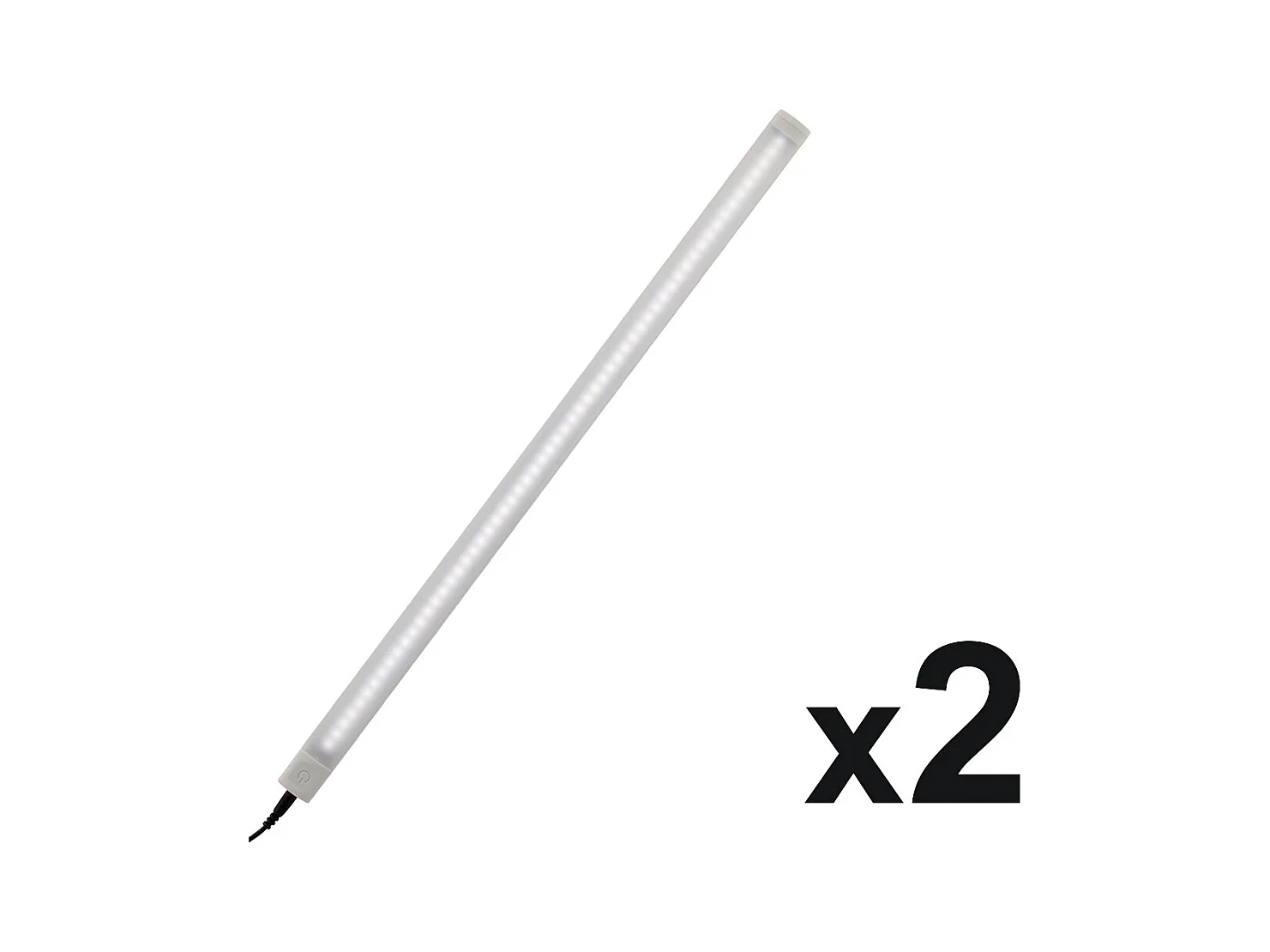 Lot de 2 réglettes LED dimmables 7W - Zenitech