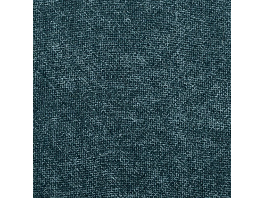 Habitat - Lot de 2 chaises pivotantes en tissu chenille et métal noir - Bleu canard - Vince