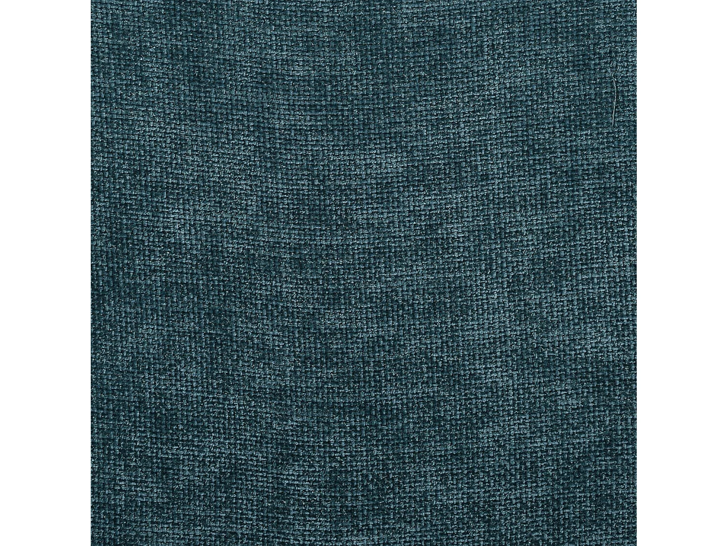 Habitat - Lot de 2 chaises pivotantes en tissu chenille et métal noir - Bleu canard - Vince