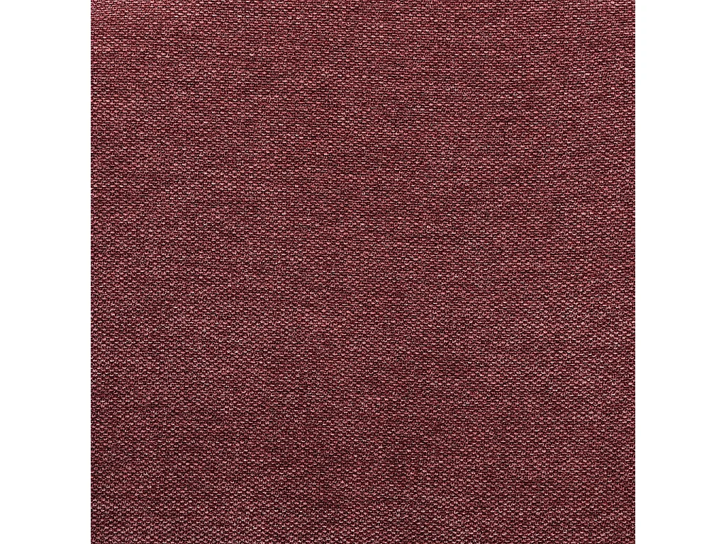 Habitat - Lot de 2 chaises pivotantes en tissu et métal noir avec accoudoirs - Rouge parme - Omida